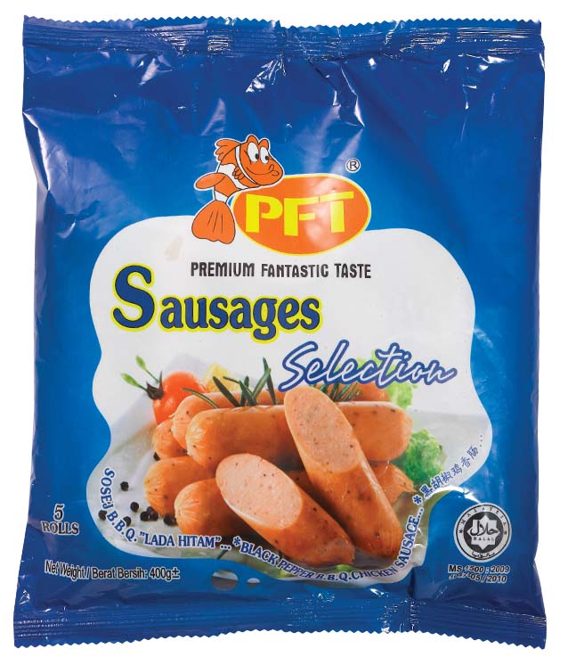 BBQ CHICKEN SAUSAGE (BLACKPEPPER)