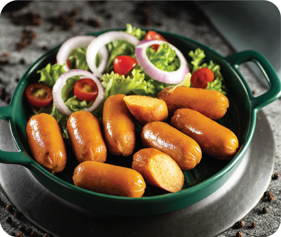 Mini Grill Chicken Sausage (Black Pepper)